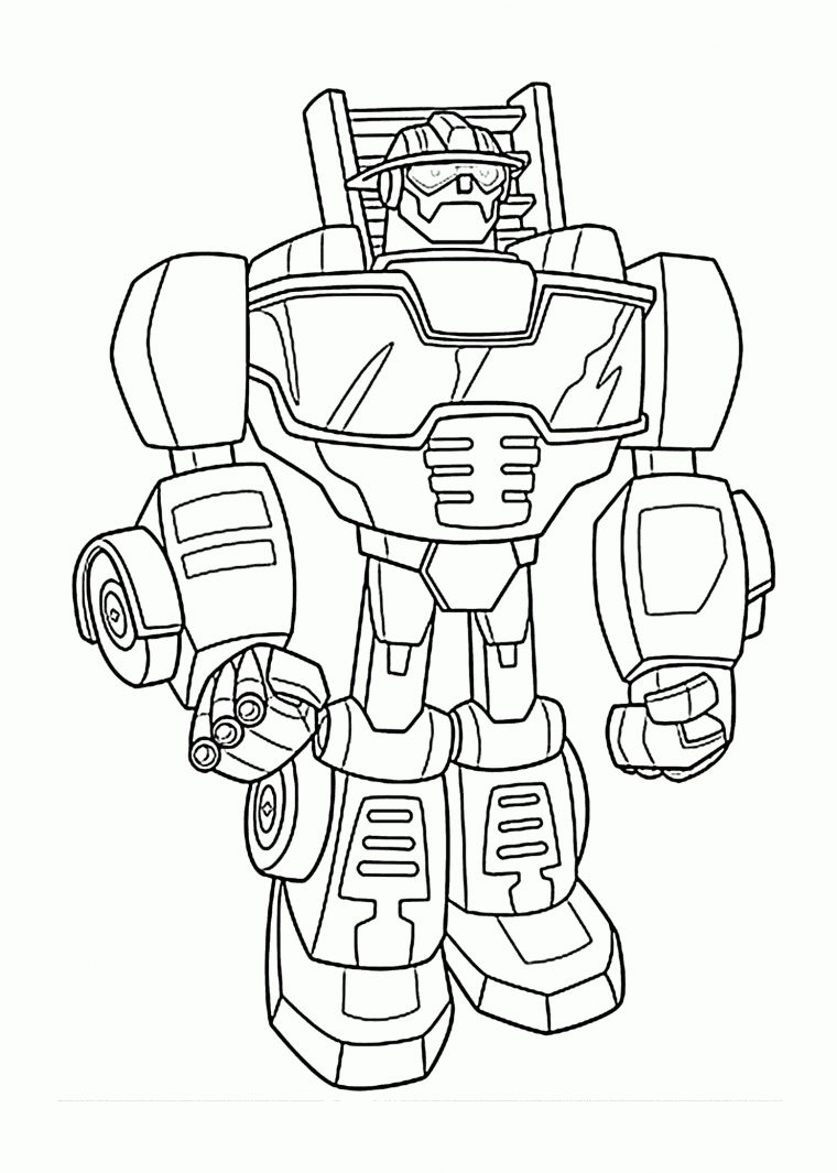 Heatwave Bot Coloring Pages For Kids, Printable Free serapportantà Coloriage Robot À Imprimer