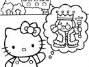 Hello Kitty #81 (Cartoons) – Printable Coloring Pages intérieur Hello Kitty À Dessiner