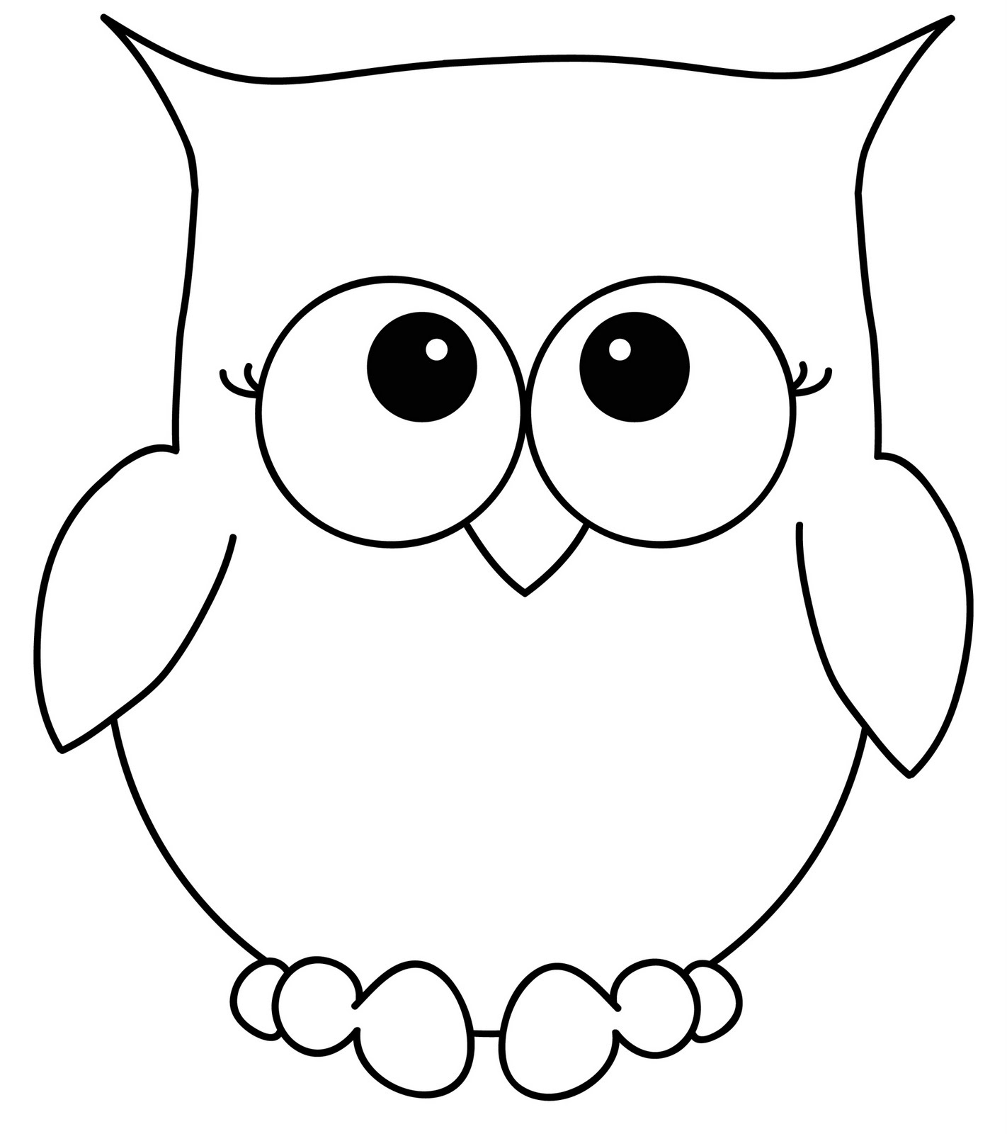 Hibou #11 (Animaux) – Coloriages À Imprimer pour Hibou A Imprimer