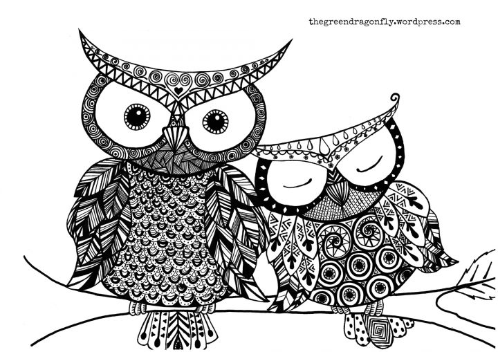 Hibou #31 (Animaux) – Coloriages À Imprimer avec Hibou A Imprimer