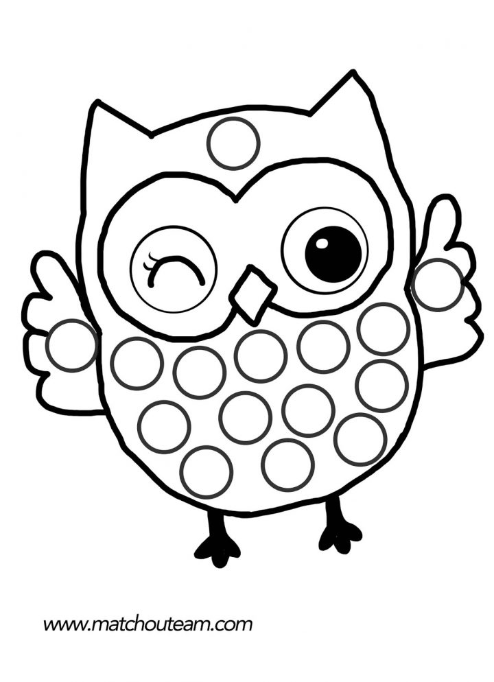 Hibou #82 (Animaux) – Coloriages À Imprimer intérieur Dessiner Un Hibou