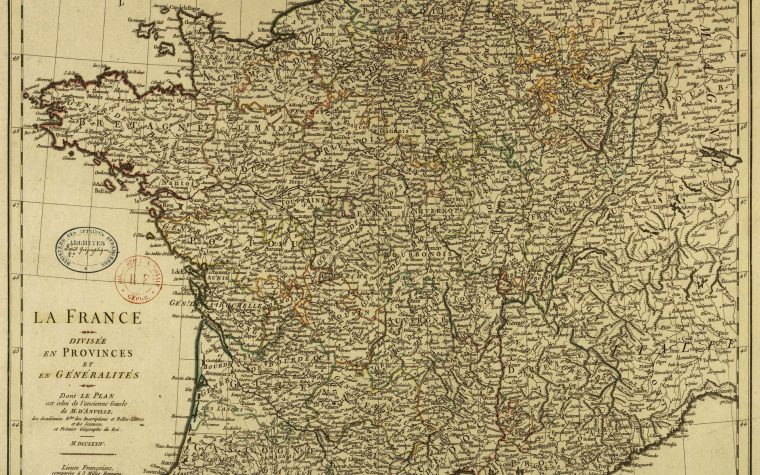 Histoire : La Création Des Départements Français À La Révolution concernant Liste Des Régions Françaises