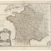 Histoire : La Création Des Départements Français À La Révolution dedans Carte Des Départements Français