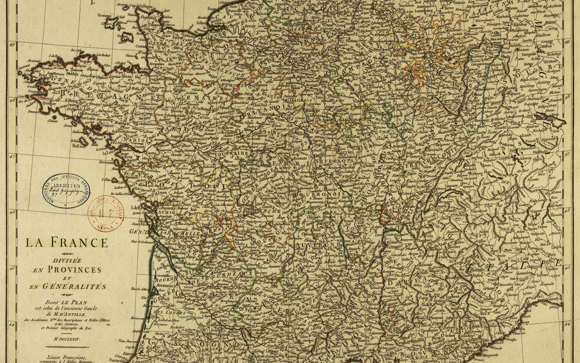 Histoire : La Création Des Départements Français À La Révolution pour Carte De France Numéro Département 
