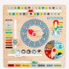 Horloge Calendrier En Bois Multicolore - Vertbaudet destiné Calendrier Ludique À Imprimer