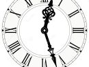Horloge De Chiffre Romain Illustration Stock. Illustration concernant Dessin Chiffre Romain
