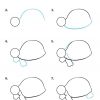 How To Draw A Sea Turtle - Really Easy Drawing Tutorial dedans Dessiner Une Tortue