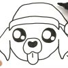 How To Draw And Color Baby Dog With Christmas Hat destiné Coloriage De Chiot A Imprimer