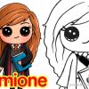 How To Draw Hermione Easy | Harry Potter à Dessin D Harry Potter