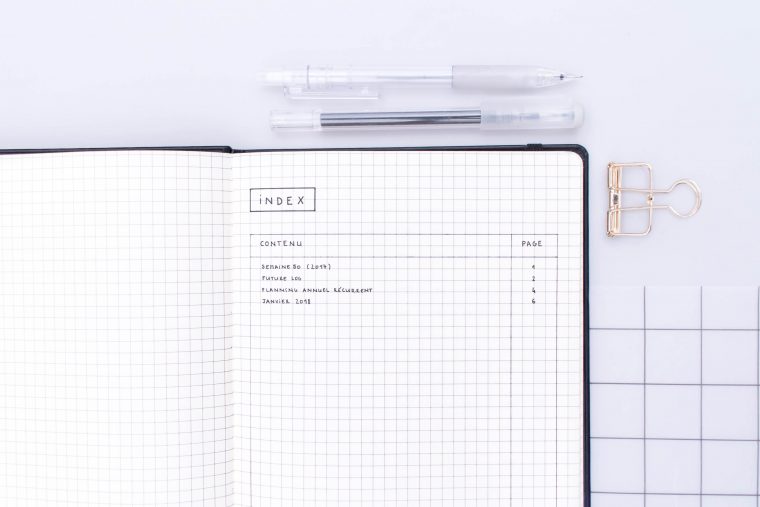 How To Start A Bullet Journal: Tips + Free Printable Guide serapportantà Planning Annuel 2018