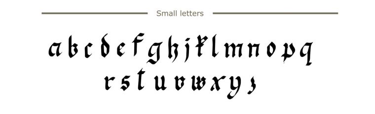 How To Write Calligraphy? A Complete Beginners Guide To intérieur Alphabet Script Minuscule