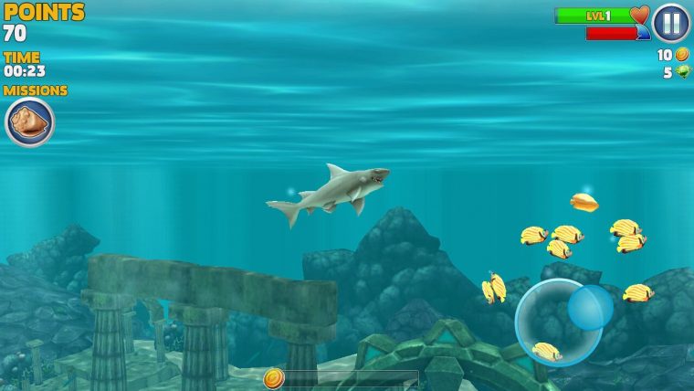 Hungry Shark Evolution 7.3.0 – Télécharger Pour Android Apk serapportantà Jeux Gratuit Requin Blanc