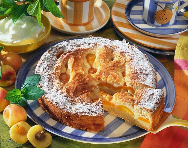 kuchen mit marzipan resten