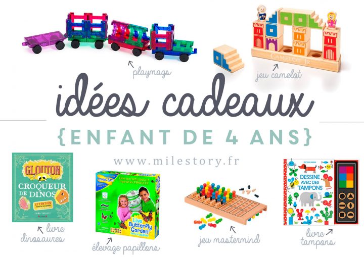 Idées Cadeaux Enfant De 4 Ans – Milestory concernant Jeu Garcon 4 Ans Gratuit