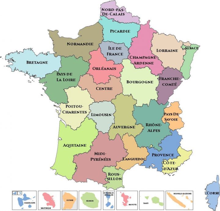 Identité: Spécialités Culinaires Et Produits Du Terroir avec Carte Des Régions Françaises