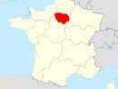 Île-De-France — Wikipédia pour Carte De France Avec Départements Et Préfectures