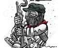 Illustration Vectorielle Dessinés À La Main Ou Dessin D'un Soldat Rebelle  Zapatiste Mexicain Avec Fusil intérieur Dessin De Rebelle