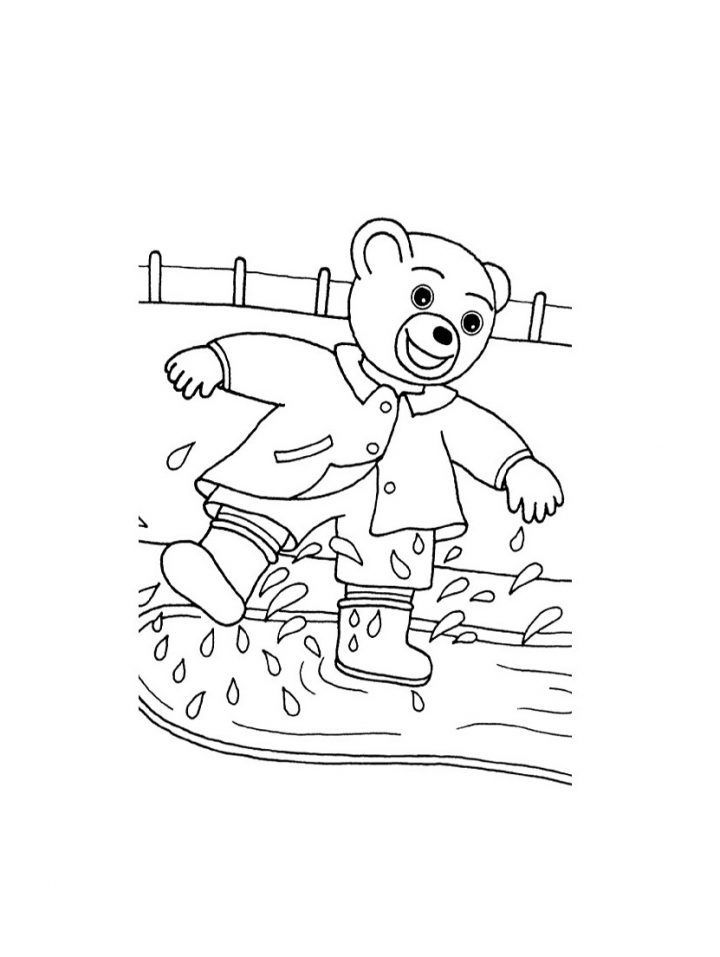 Image De Petit Ours Brun À Imprimer Et Colorier – Coloriages encequiconcerne Coloriage De Petit Ours Brun