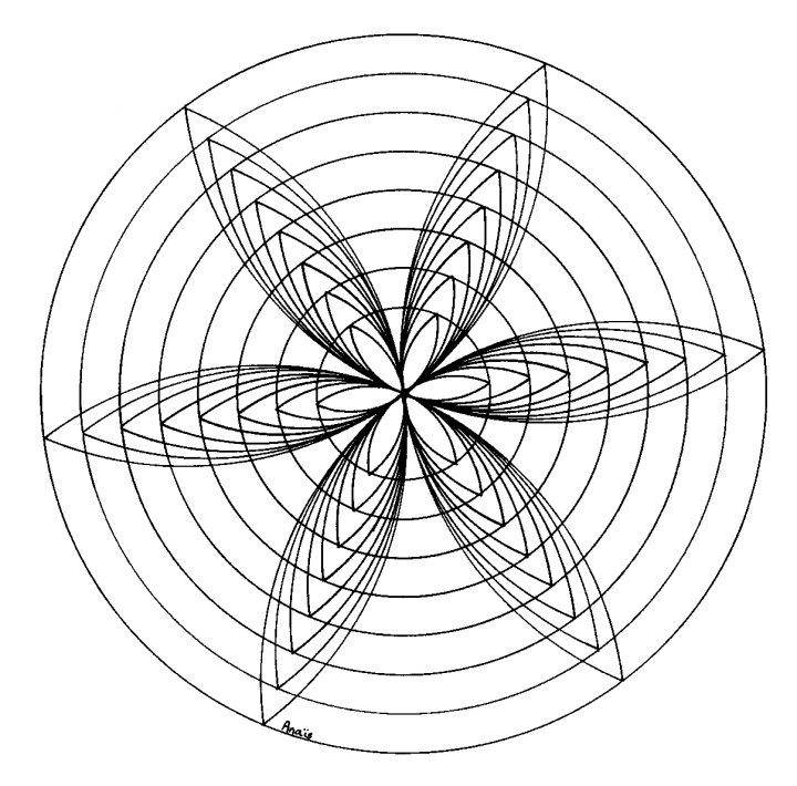 Image De Rosace À Imprimer Et Colorier – Coloriage De concernant Rosace A Imprimer