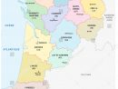 Image Vectorielle De Stock De Carte Administrative Et avec Nouvelle Carte Des Régions De France