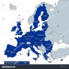 Image Vectorielle De Stock De Carte De L'europe, Avec Les avec Carte D Europe Avec Pays