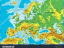 Image Vectorielle De Stock De Illustration Vectorielle Très concernant Carte De L Europe Détaillée