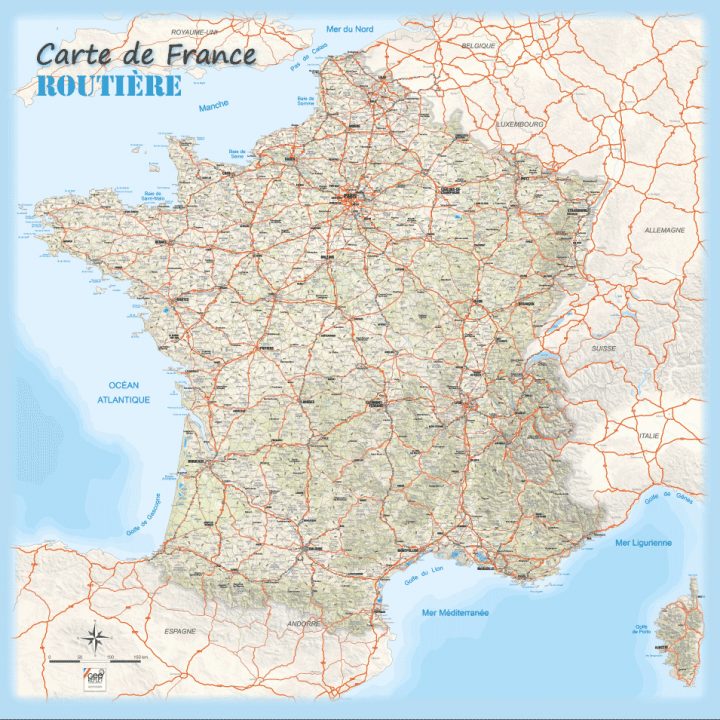 Images De Plans Et Cartes De France » Vacances – Arts à Carte De France Avec Département