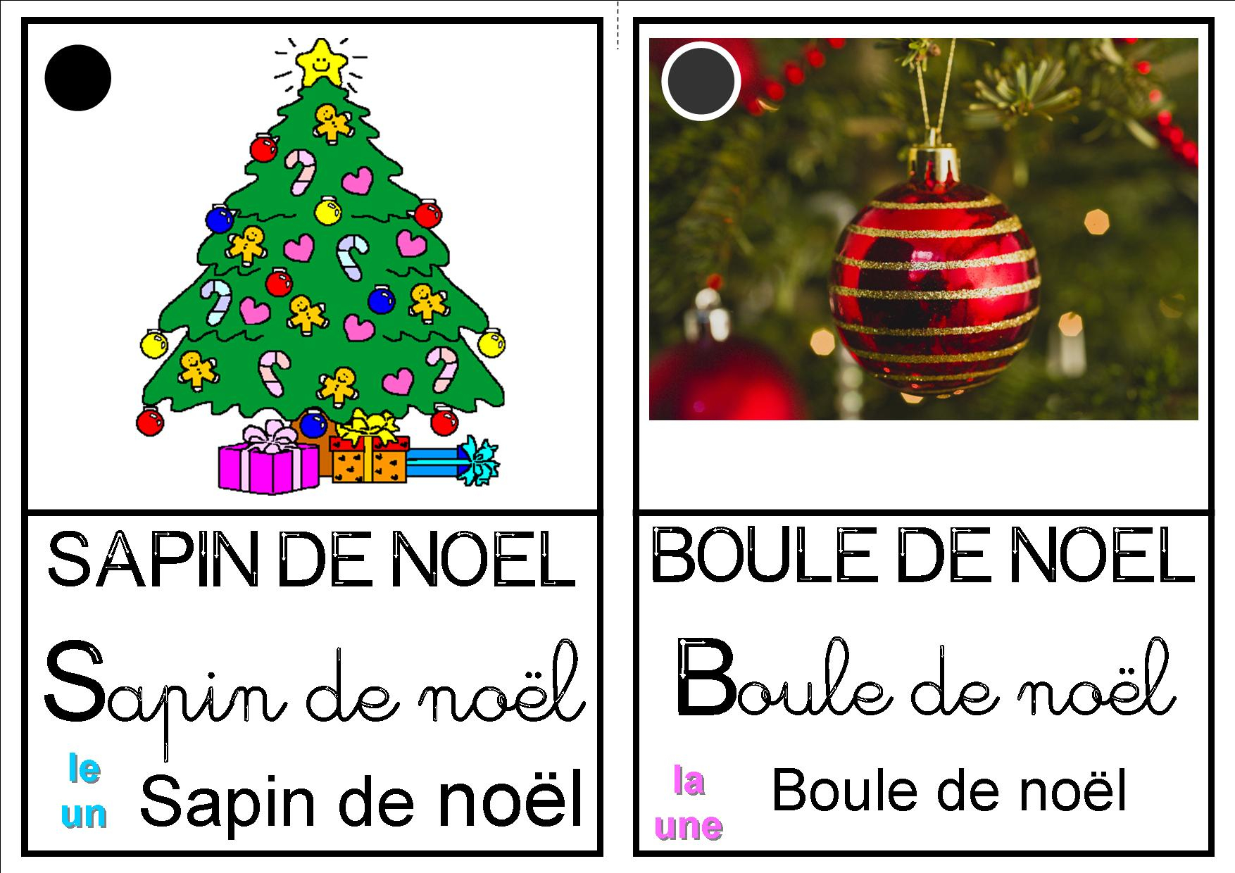 Imagier De Noël - La Classe Destout Petits- Petits-Moyens encequiconcerne Imagier Noel Maternelle 