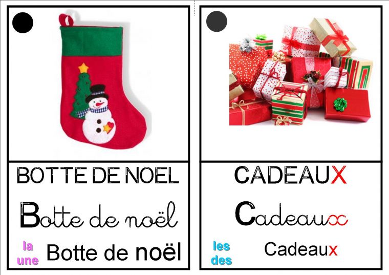 Imagier De Noël – La Classe Destout Petits- Petits-Moyens pour Imagier Noel Maternelle