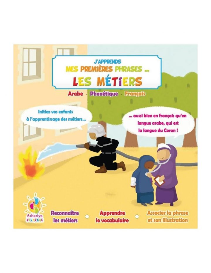 Imagier Français Arabe -"j'apprends Mes Premières Phrases : Les Métiers" intérieur Imagier Bébé En Ligne