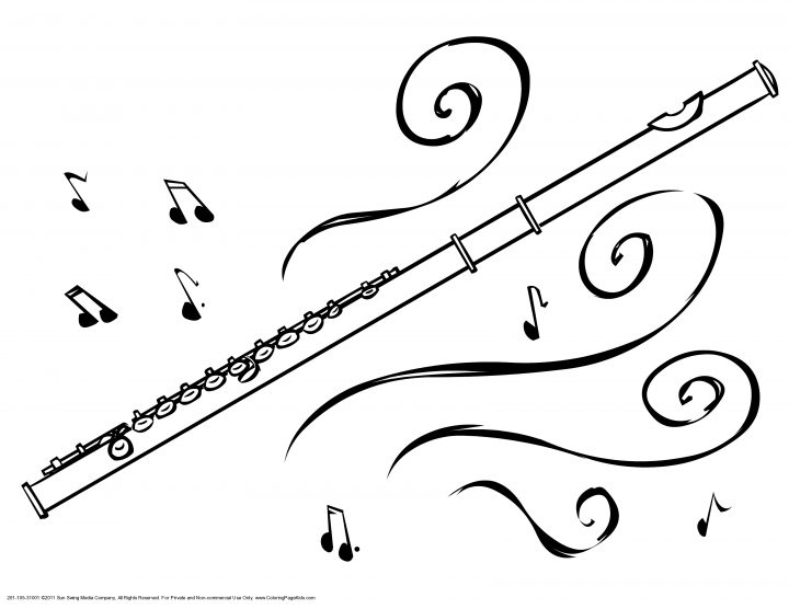 Instruments De Musique #192 (Objets) – Coloriages À Imprimer à Image Instrument De Musique À Imprimer