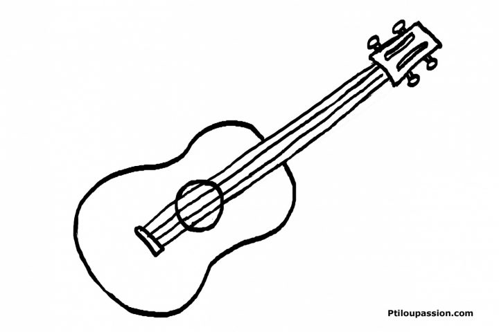 Instruments De Musique #22 (Objets) – Coloriages À Imprimer concernant Image Instrument De Musique À Imprimer