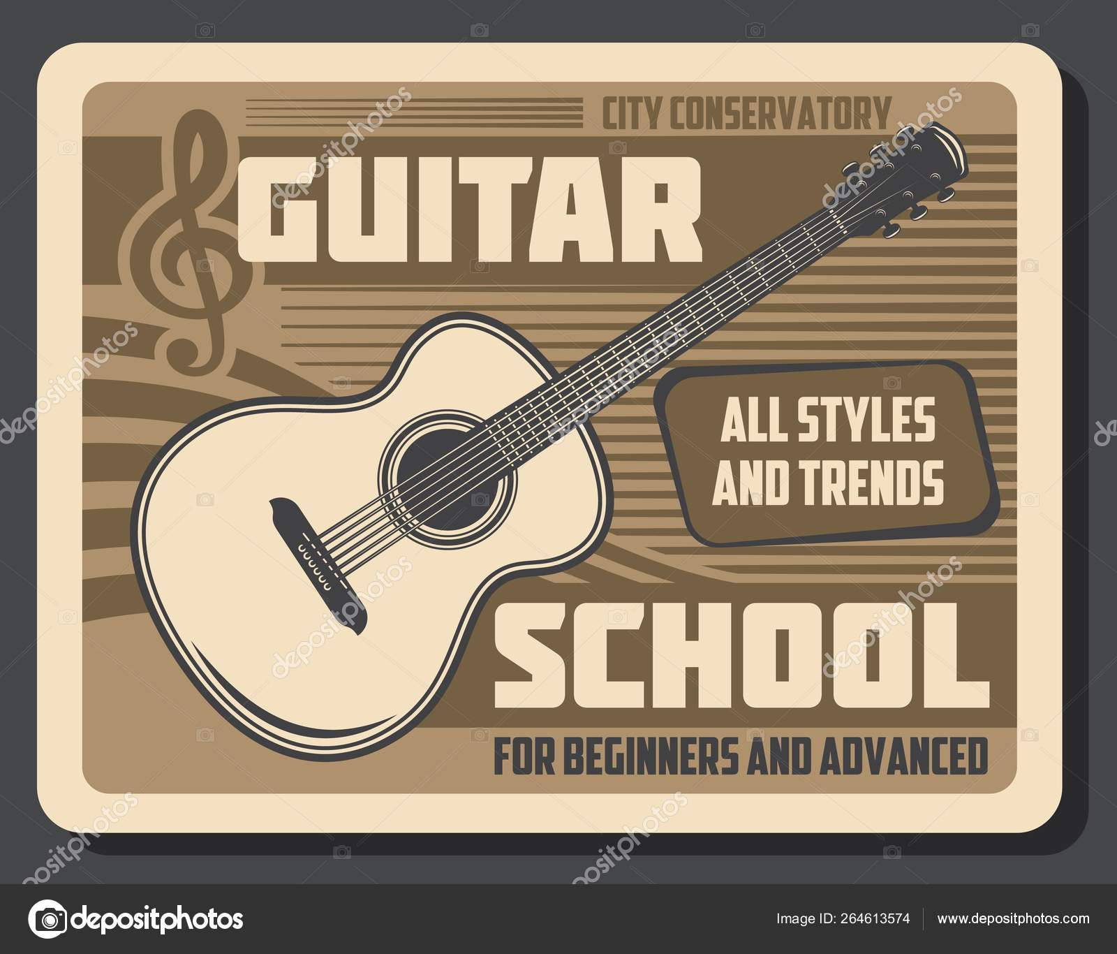 Instruments De Musique, École De Jeu De Guitare — Image destiné Jeu D Instruments