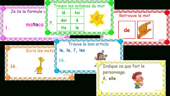 Ipotâme .tâme: Cp : Jeu De Lecture, Grammaire, Orthographe à Jeux Cp À Imprimer