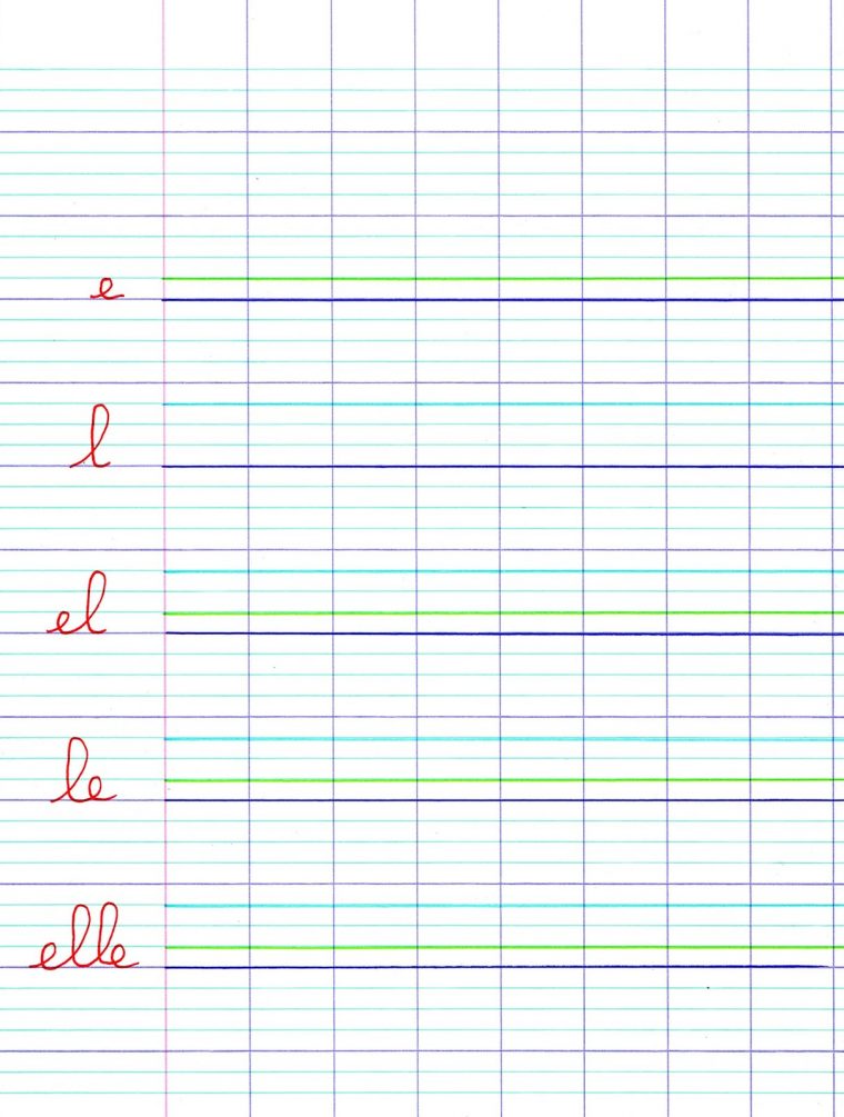 Ipotâme .tâme: Écriture Lettres De L'alphabet Et Chiffres Cp intérieur Cahier D Écriture Cp À Imprimer