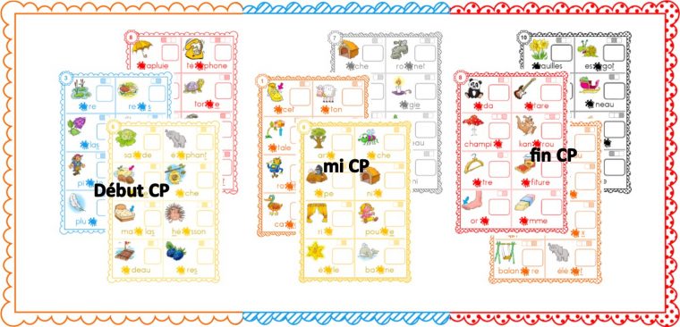 Ipotâme .tâme: Lecture Cycle 2 Jeu : Loto Des Syllabes tout Jeux Enfant Cp