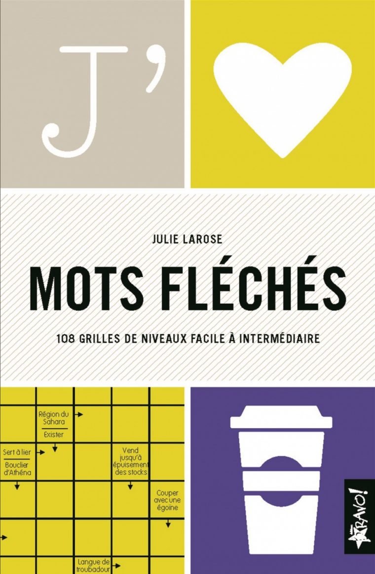 J'aime Mots Fléchés: 95 Grilles De Niveaux Facile À Intermédiaire intérieur Mots Fléchés Facile