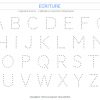 J'apprends À Écrire L'alphabet En Pointillés - Le Nuage De Ju serapportantà Alphabet En Pointillé A Imprimer