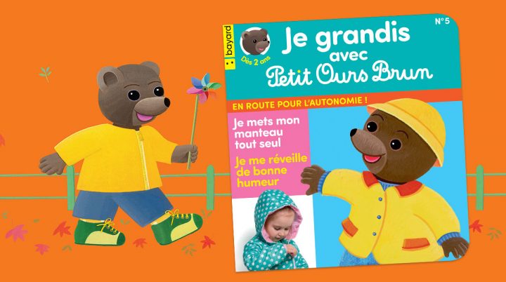 “Je Grandis Avec Petit Ours Brun”, Le Numéro De Rentrée Est Sorti ! – Petit  Ours Brun serapportantà Coloriage De Petit Ours Brun