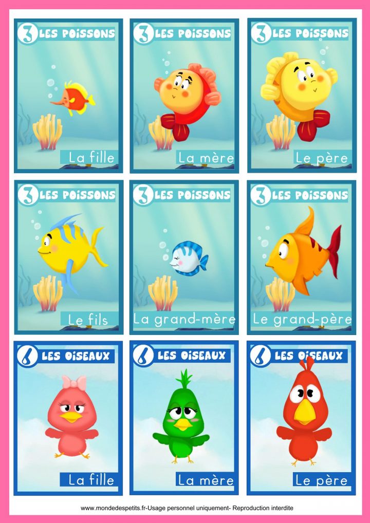 Jeu-7-Familles-Poisson (1200×1697) | Activités De Noël avec Jeux Gratuits Pour Enfants De 7 Ans