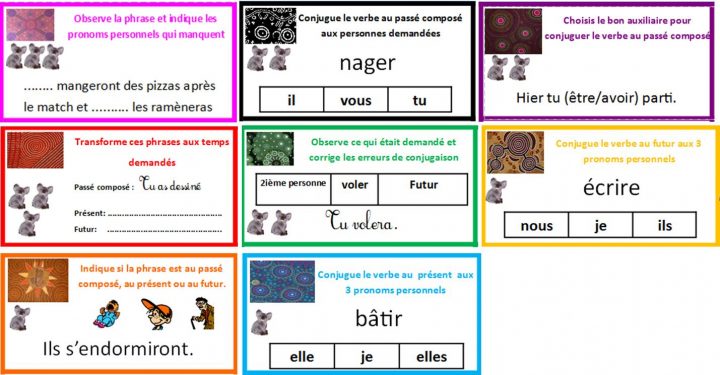 Jeu À Imprimer Conjugaison | Le Blog De Monsieur Mathieu dedans Jeux Ce2 À Imprimer