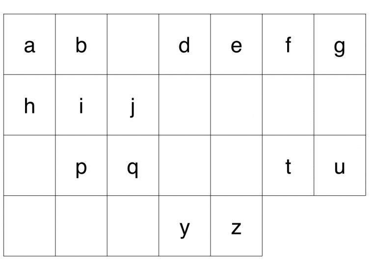 Jeu Alphabet : Lettres À Ordonner + Alphabet À Trous tout Jeux De Lettres À Imprimer