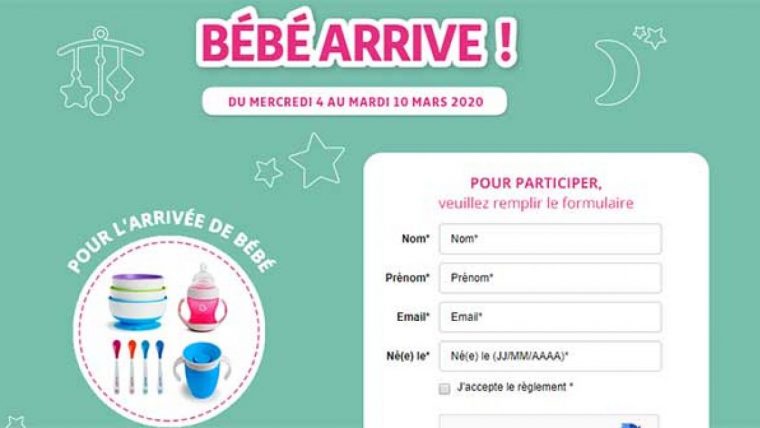 Jeu.auchan.fr/bebe2020 – Jeu Auchan Bébé 2020 | Bestofconcours concernant Jeux Bébé 6 Mois En Ligne