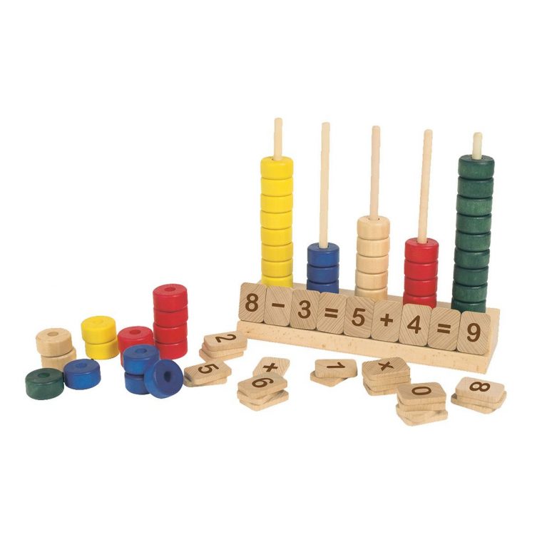 Jeu D'abaque Vertical Goula Pour Enfant De 5 Ans À 8 Ans intérieur Jeux Educatif 4 5 Ans