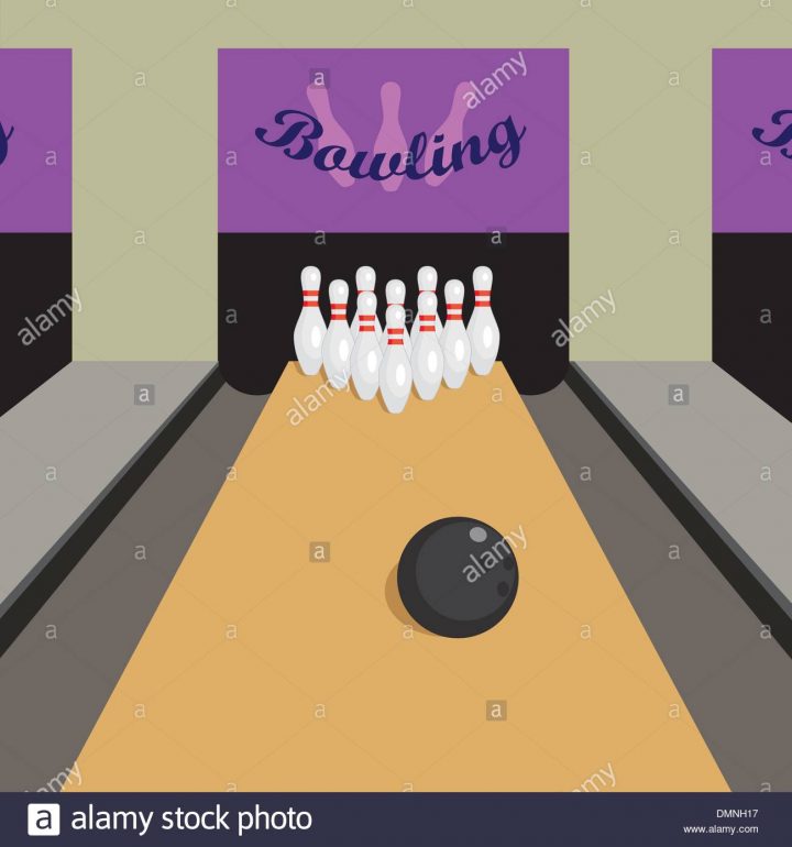 Jeu De Bowling Vecteurs Et Illustration, Image Vectorielle destiné Jeux De Bouligue