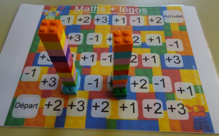 Jeu De Calcul Avec Des Légos – Ms Début Cp – Un An D'école destiné Jeux Enfant Cp