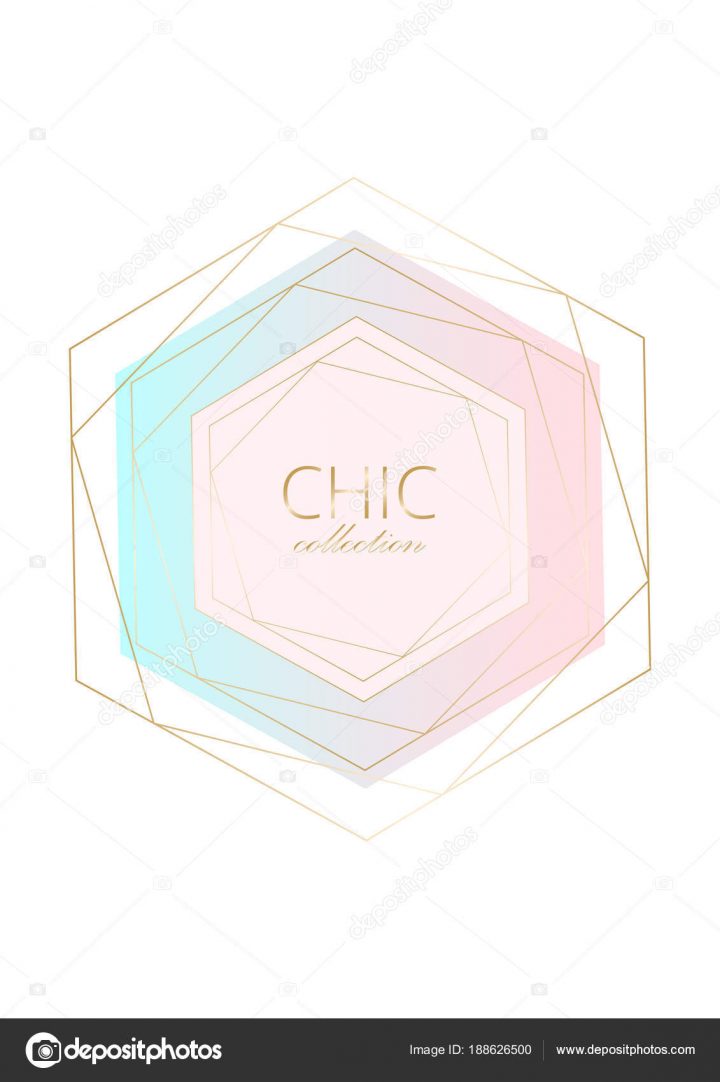 Jeu De Carte Géométrique Chic — Image Vectorielle Anna_Sokol à Jeu De Forme Géométrique