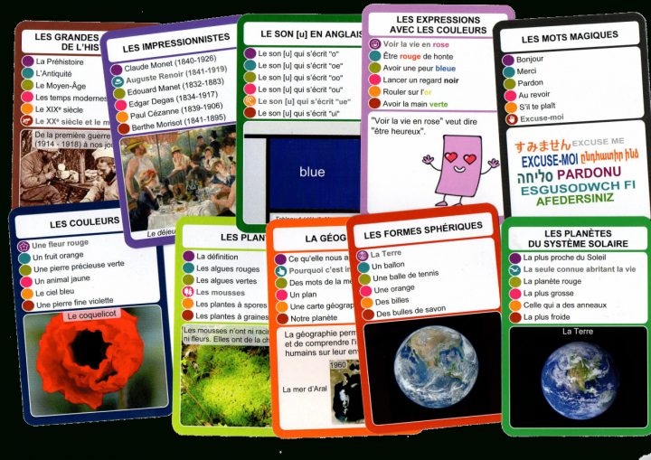 Jeu De Cartes Educatif – Socartes Sélection 1 à Jeux Educatif Ce1