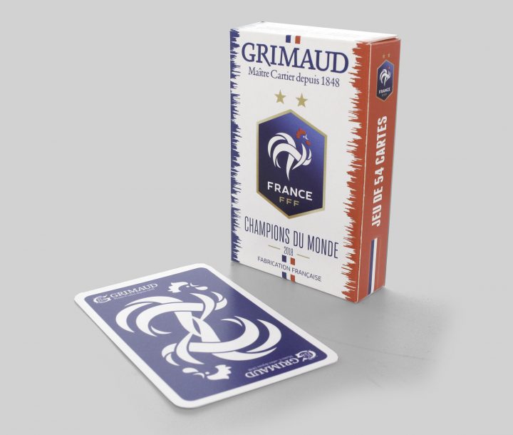 Jeu De Cartes France Champions Du Monde 2018 serapportantà Jeu Carte De France