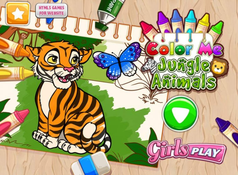 Jeu De Coloriage Des Animaux Pour Filles Et Garçons pour Jeux D Animaux Pour Fille